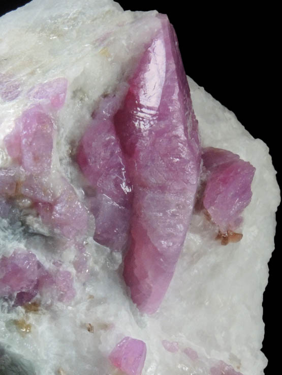 Corundum var. Pink Sapphire from Sungate Mine, An Phu, Luc Yen, Yenbai Province, Vietnam