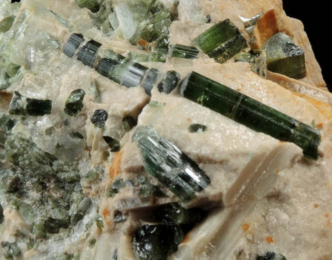 Elbaite Tourmaline from Mount Mica Quarry, Paris, Oxford County, Maine