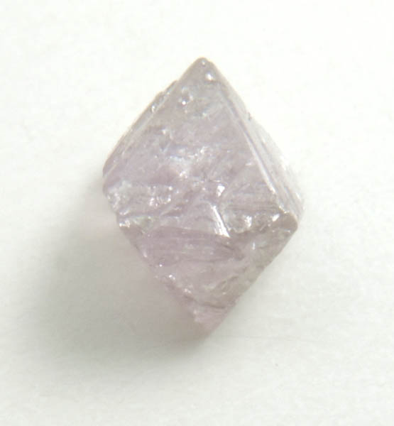 Diamond (0.25 carat pink-gray octahedral crystal) from Argyle Mine, Kimberley, Western Australia, Australia