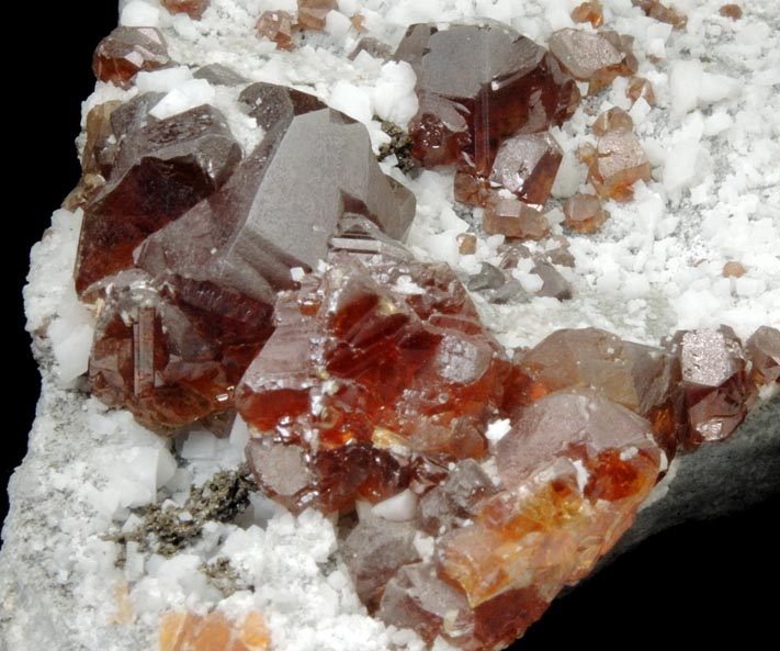 Sphalerite from Mina Las Mnforas, Zona Minera liva, Camaleo, Comarca Libana, Cantabria, Spain