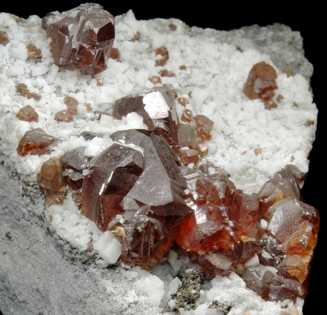 Sphalerite from Mina Las Mnforas, Zona Minera liva, Camaleo, Comarca Libana, Cantabria, Spain
