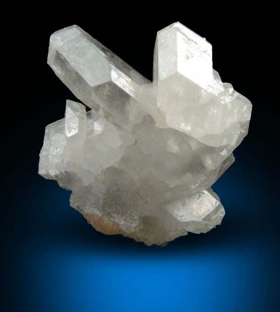 Cerussite (twinned crystals) from Bunker Hill Mine, Coeur d'Alene District, Shoshone County, Idaho