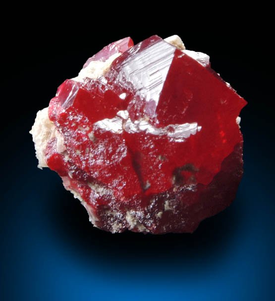 Cinnabar from Antelope Springs District, 24 km east of Lovelock, Pershing County, Nevada