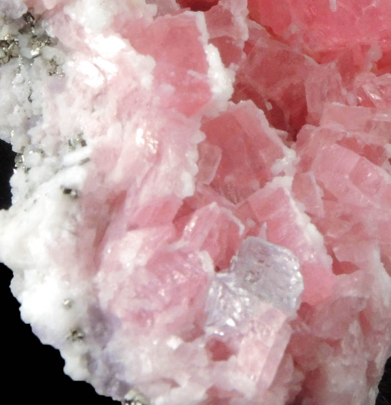 Rhodochrosite, Fluorite, Pyrite, Quartz from Sweet Home Mine, Buckskin Gulch, Alma District, Park County, Colorado