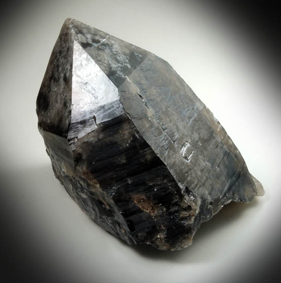 Quartz var. Smoky Quartz from Hobbs Brook, east slope of Blue Mountain, Albany, Carroll County, New Hampshire