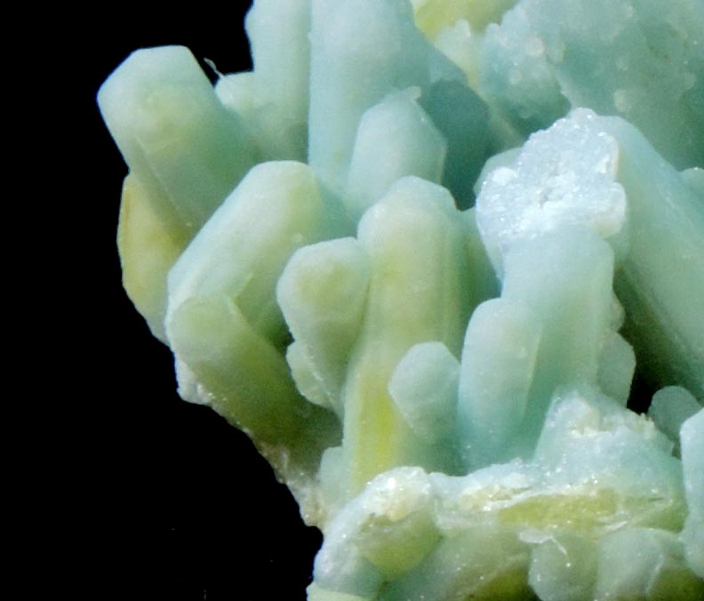 Plumbogummite pseudomorphs after Pyromorphite from Laohu Hill, Guilin, Guangxi Zhuang, China