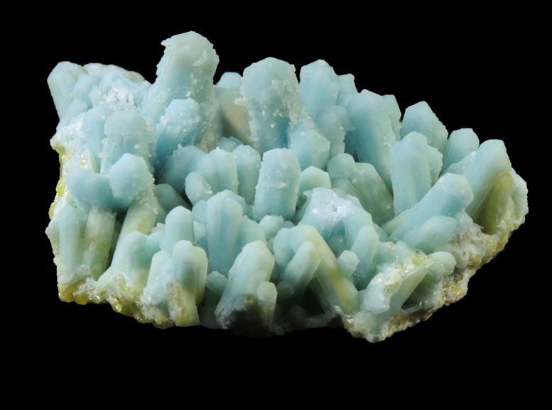 Plumbogummite pseudomorphs after Pyromorphite from Laohu Hill, Guilin, Guangxi Zhuang, China