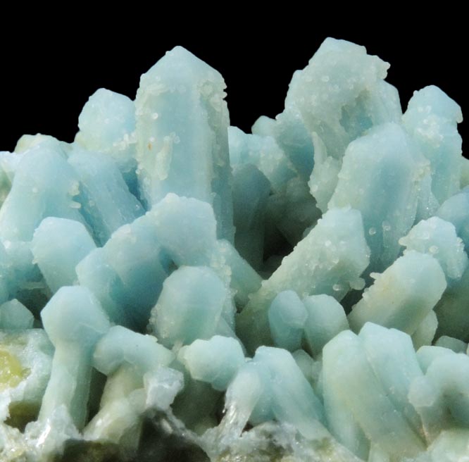 Plumbogummite pseudomorphs after Pyromorphite from Laohu Hill, Guilin, Guangxi Zhuang, China