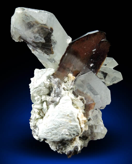 Brookite and Quartz from Kharan District, Baluchistan, Pakistan