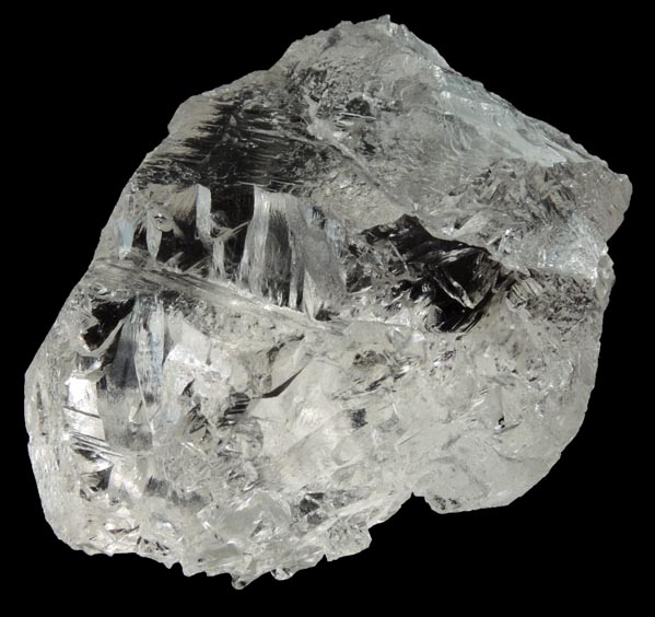 Quartz (complexly etched crystal) from Tormiq area, northwest of Skardu, Haramosh Mountains, Baltistan, Gilgit-Baltistan, Pakistan