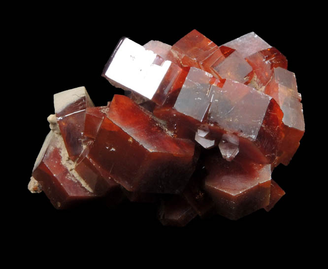 Vanadinite from Mibladen, Haute Moulouya Basin, Zeida-Aouli-Mibladen belt, Midelt Province, Morocco