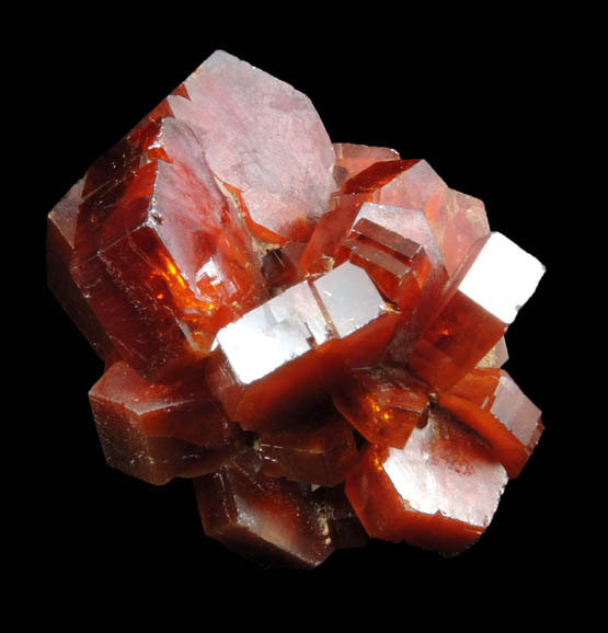 Vanadinite from Mibladen, Haute Moulouya Basin, Zeida-Aouli-Mibladen belt, Midelt Province, Morocco