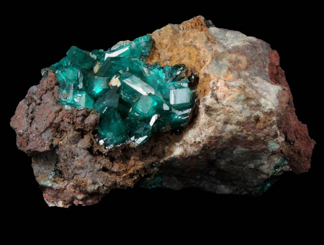 Dioptase from Tsumeb Mine, Otavi-Bergland District, Oshikoto, Namibia