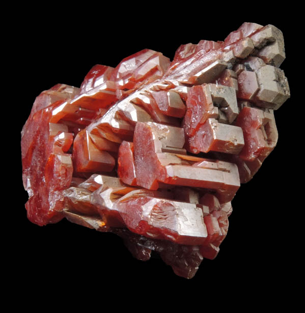 Vanadinite from Mibladen, Haute Moulouya Basin, Zeida-Aouli-Mibladen belt, Midelt Province, Morocco