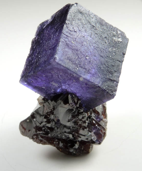 Fluorite on Sphalerite from Elmwood Mine, Carthage, Smith County, Tennessee