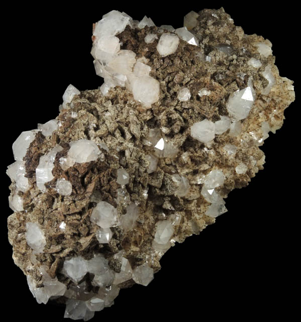 Quartz with Ankerite from Nenthead, Alston Moor, Cumbria, England