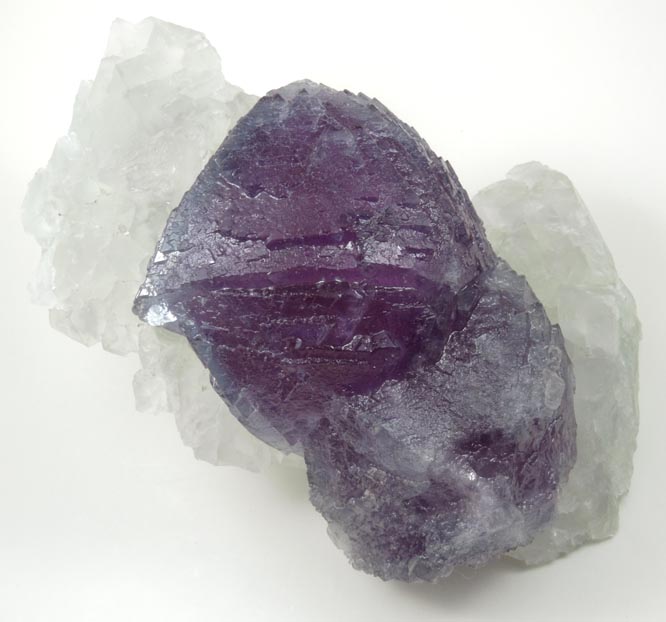 Fluorite on Fluorite from De'an Mine, Wushan, Jiangxi Province, China