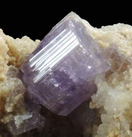 Fluorapatite with Quartz on Albite from old pit at Harvard Quarry, Noyes Mountain, Greenwood, Oxford County, Maine