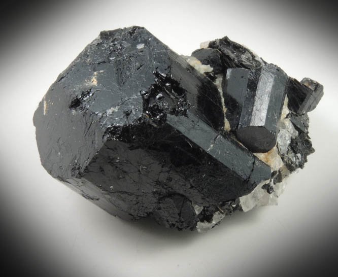 Schorl Tourmaline from ledge above the Harvard Quarry, Noyes Mountain, Greenwood, Oxford County, Maine