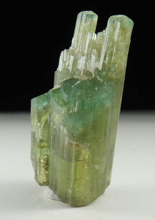 Elbaite Tourmaline (with blue termination) from Kamdesh District, Nuristan Province, Afghanistan