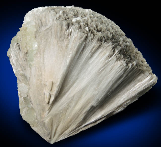 Pectolite with Prehnite and Laumontite from Prospect Park Quarry, Prospect Park, Passaic County, New Jersey