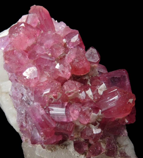 Liddicoatite Tourmaline on Quartz-Feldspar from Ibity, Betafo District, Vakinankaratra, Antananarivo, Madagascar