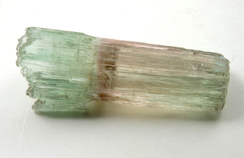 Elbaite Tourmaline with Quartz from Barra do Salinas, Coronel Murta, Minas Gerais, Brazil