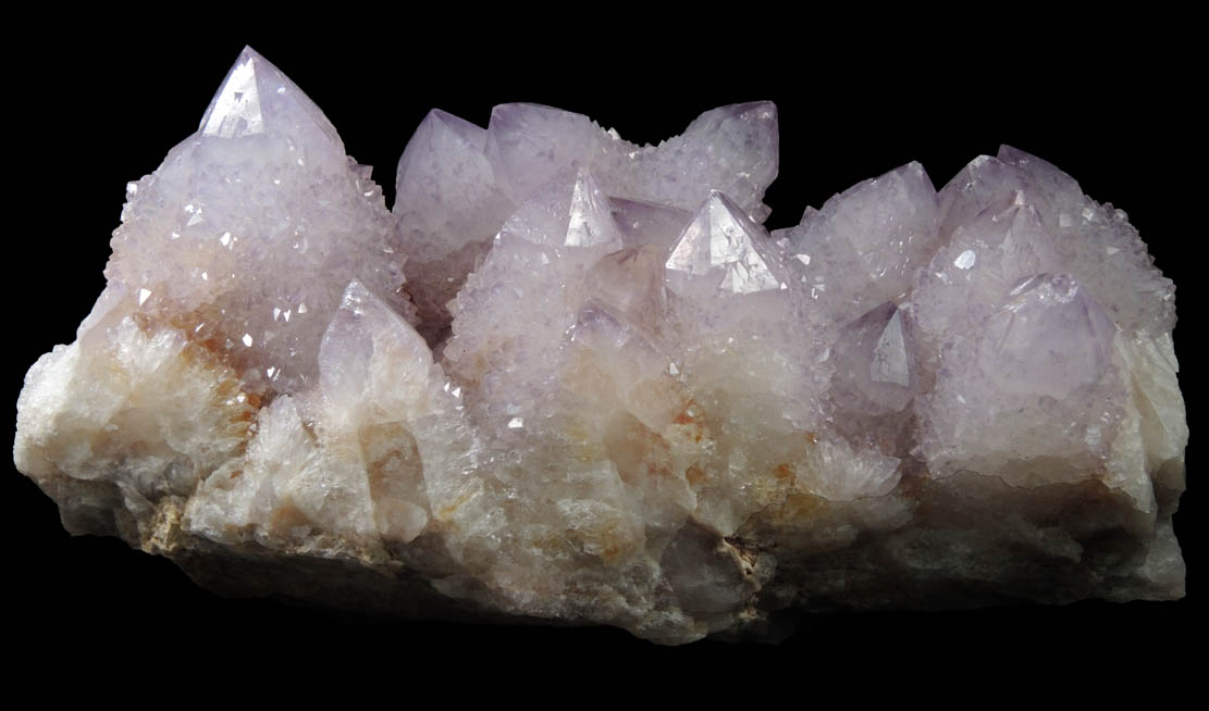 Quartz var. Amethyst (Cactus Quartz) from Boekenhouthoek area, Mpumalanga Province, South Africa