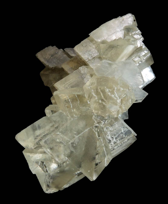 Calcite (twinned crystals) with Stilbite from Ambariomiambana, Sambava District, Antsiranana Province, Madagascar