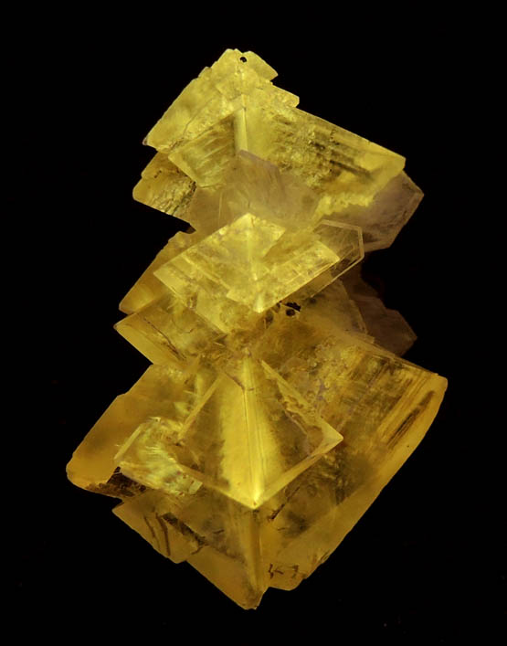 Calcite (twinned crystals) with Stilbite from Ambariomiambana, Sambava District, Antsiranana Province, Madagascar