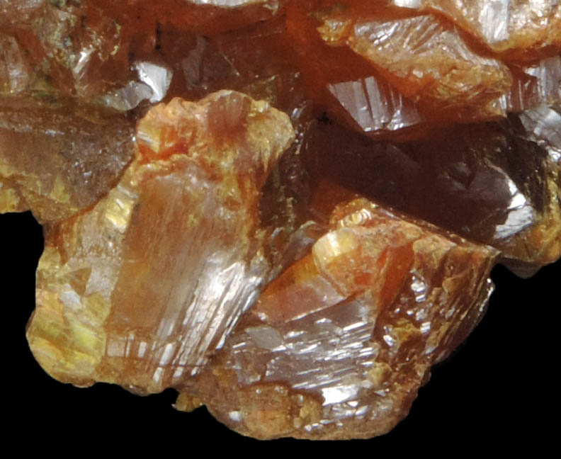 Orpiment from Shimen Mine, Hunan Province, China