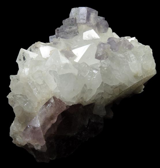 Fluorite on Quartz from Weardale, County Durham, England