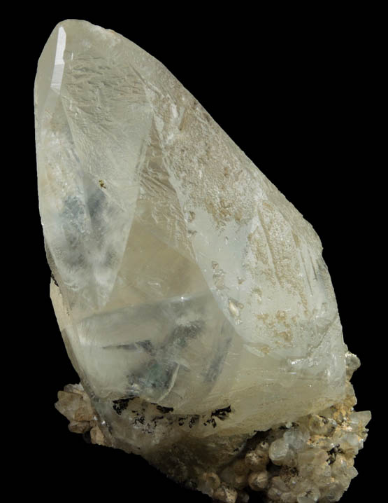 Calcite with Hematite-Chamosite inclusions from Weldon Quarry, Watchung, Somerset County, New Jersey