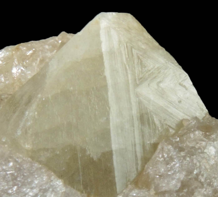 Londonite-Rhodizite on Quartz from Antandrokomby, Manandona Valley, Antananarivo, Madagascar