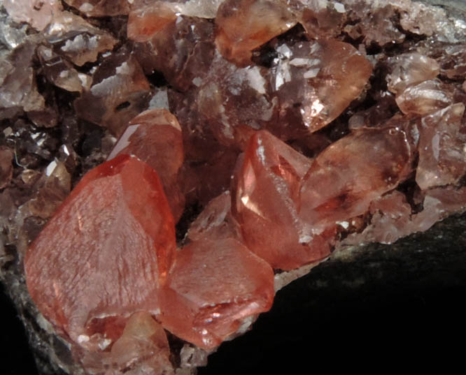 Rhodochrosite from Uchucchaqua, Oyon Province, Lima Department, Peru