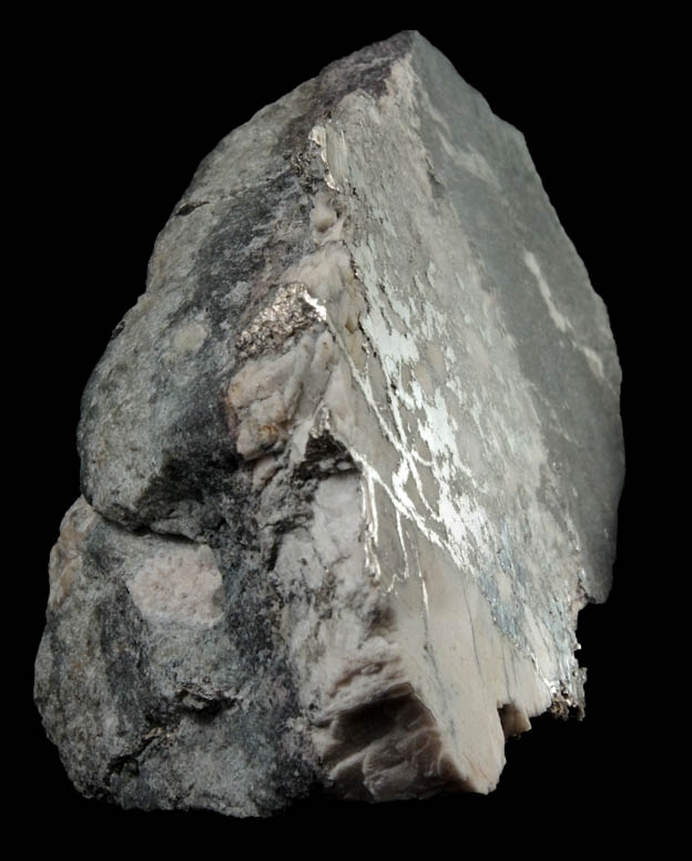 Silver from Silverfields Mine, Cobalt District, Ontario, Canada