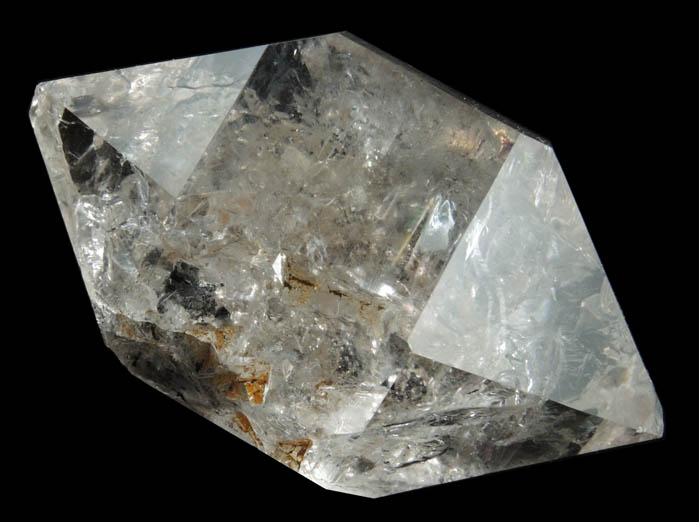 Quartz var. Herkimer Diamond from Middleville, Herkimer County, New York