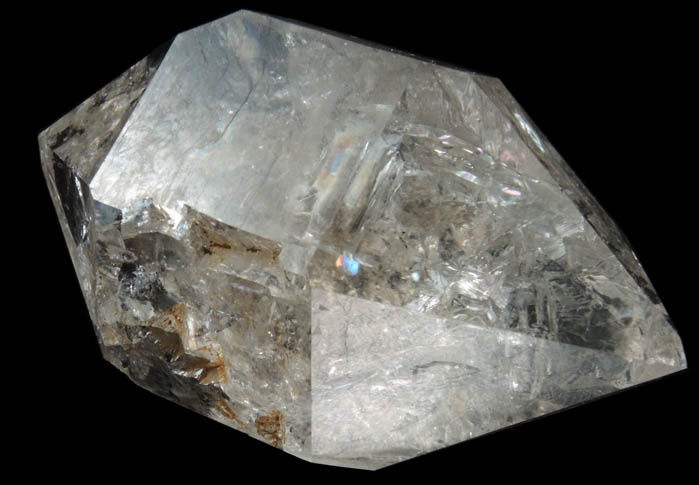 Quartz var. Herkimer Diamond from Middleville, Herkimer County, New York