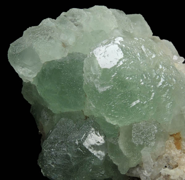 Fluorite with Quartz from Hardy Mine, Oatman District, Mohave County, Arizona