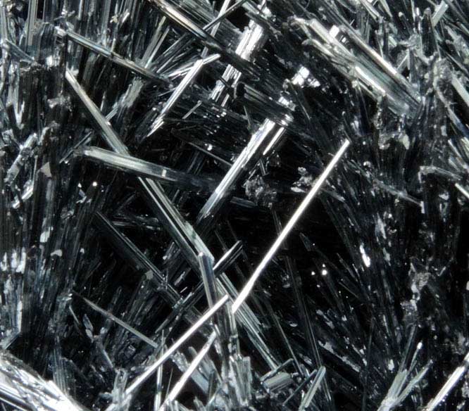 Stibnite with Quartz from Herja Mine (Kisbanya), Baia Mare, Maramures, Romania