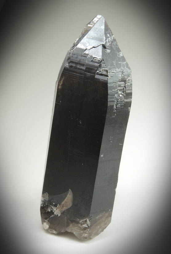 Quartz var. Smoky Quartz (Dauphin Law Twin) from Moat Mountain, Oliver Diggings, Hale's Location, west of North Conway, Carroll County, New Hampshire