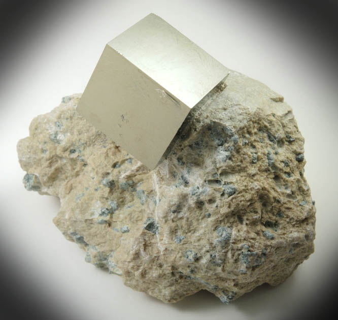 Pyrite from Victoria Mine, Navajn, La Rioja, Spain