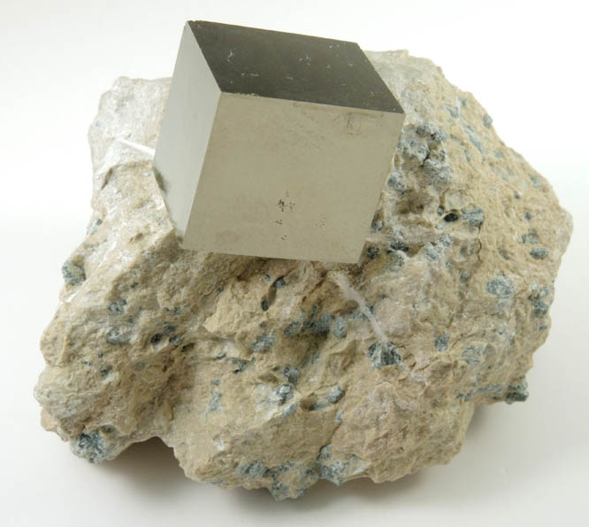 Pyrite from Victoria Mine, Navajn, La Rioja, Spain