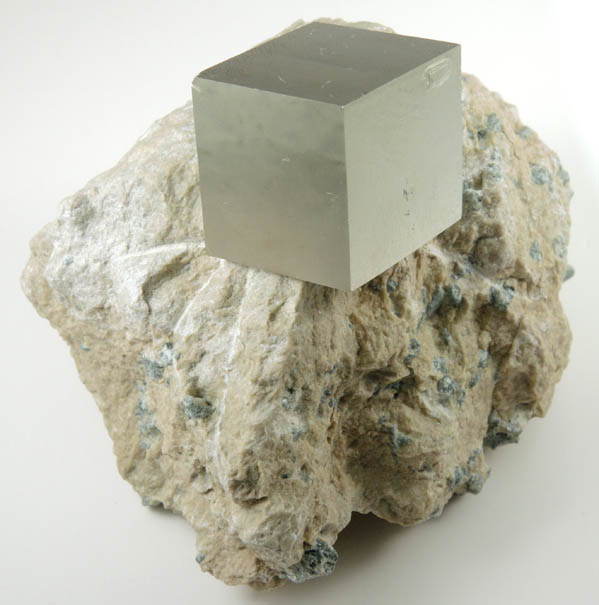 Pyrite from Victoria Mine, Navajn, La Rioja, Spain