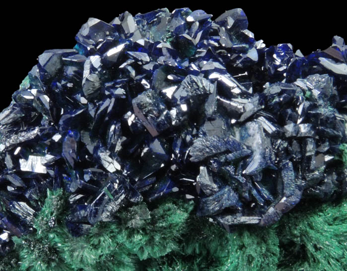 Azurite and Malachite from Sepon Mine, Vilabouly, Savannakhet, Laos