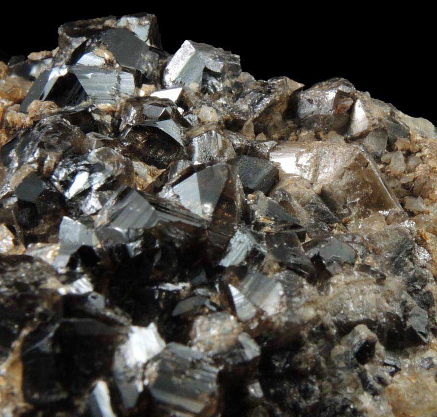 Cassiterite on Quartz from (St. Just District), Cornwall, England