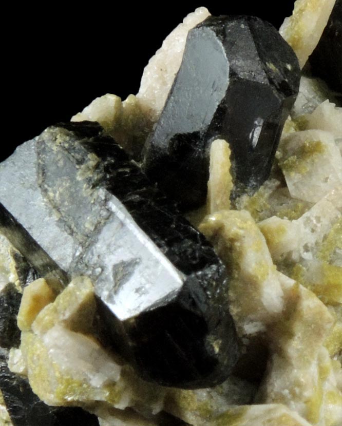 Epidote on Scapolite from Arendal, Drammen, Aust-Agder, Norway