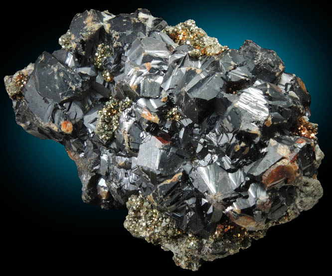 Sphalerite with Pyrite from (Hassayampa District), Yavapai County, Arizona