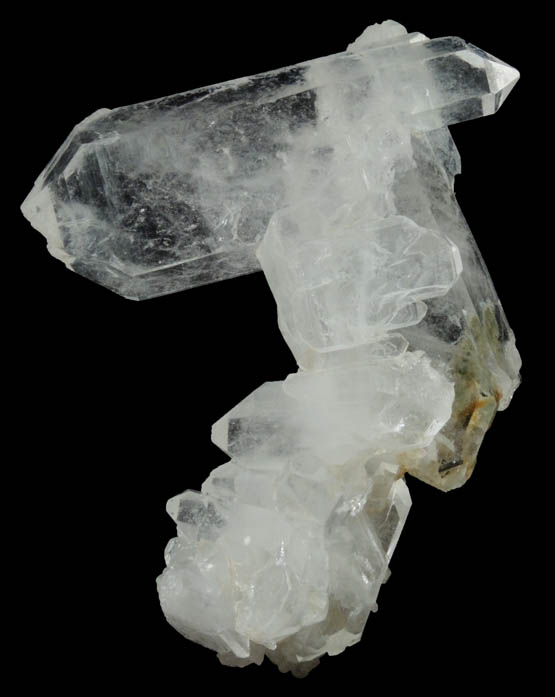 Quartz var. Faden Habit from Dera Ismail Khan District, Waziristan, Pakistan