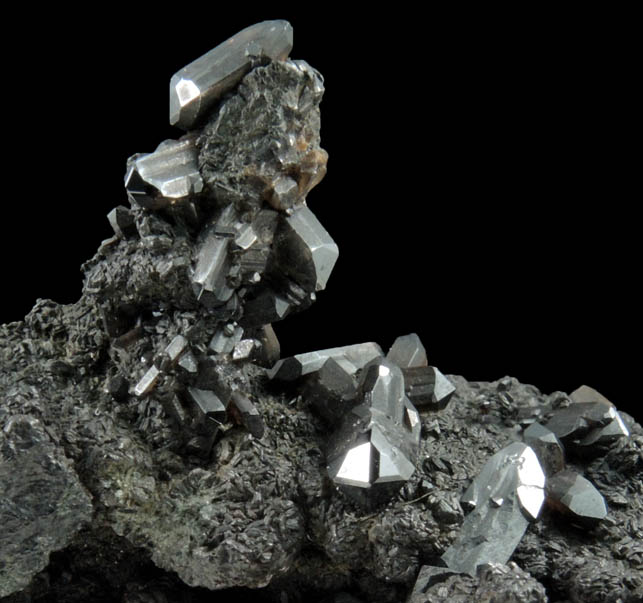 Cassiterite (twinned crystals) from Cornwall, England